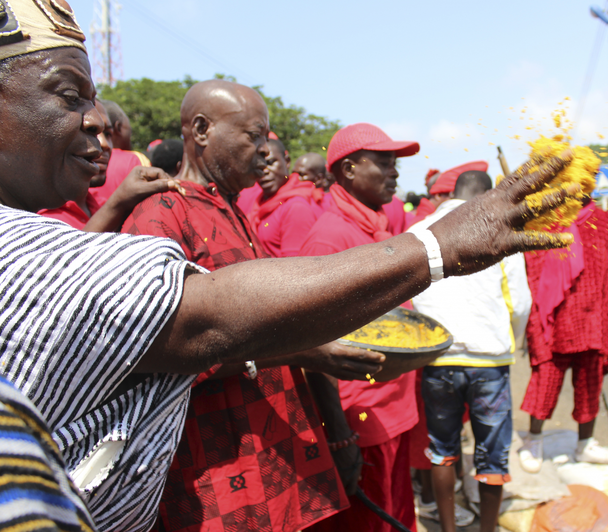 Homowo festival celebration