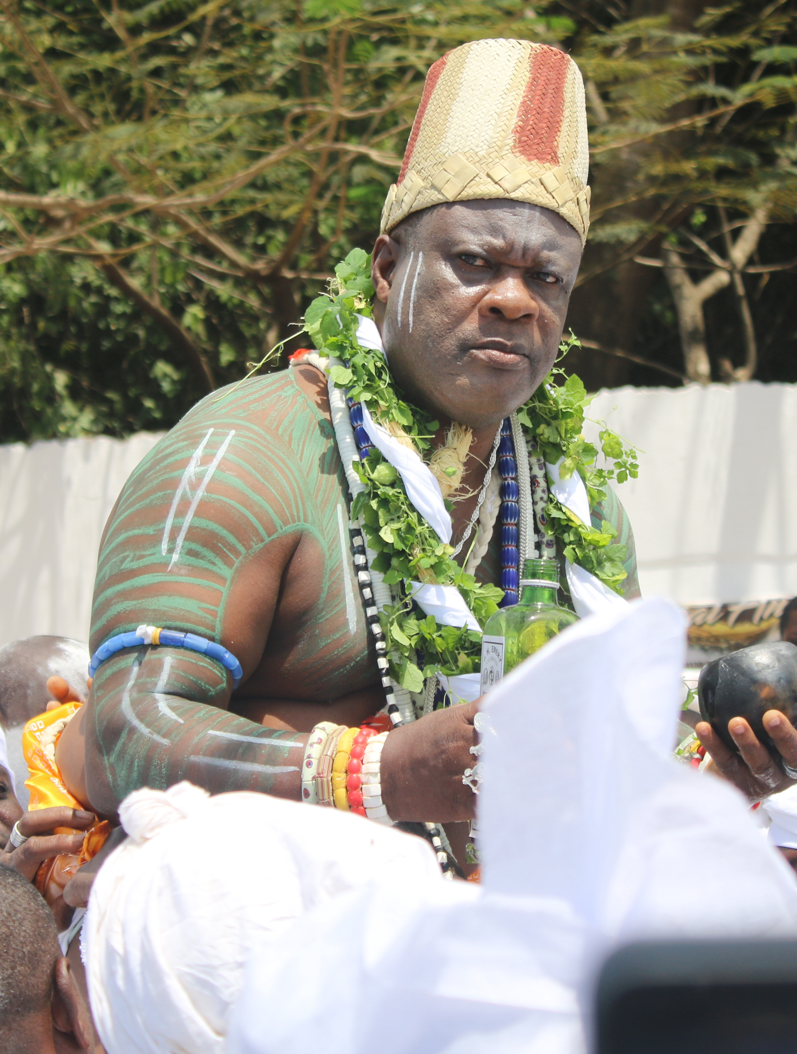 Image of Nungua Mantse during outdooring